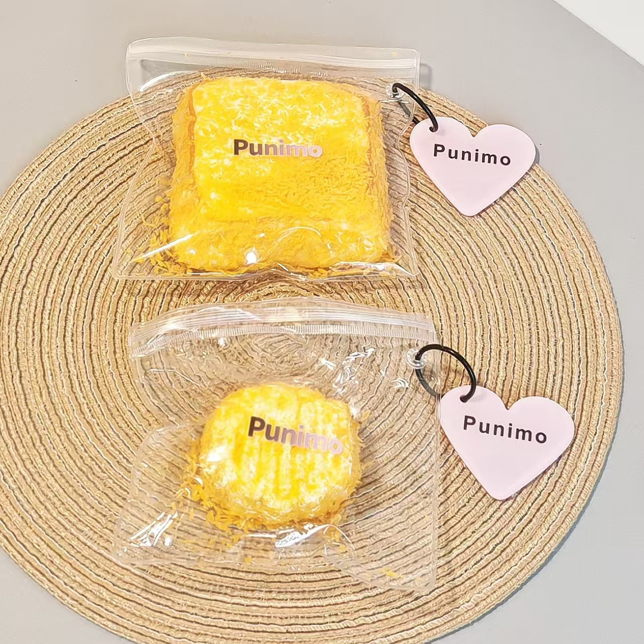 Punimo[A 480][触感・揚げサクサク]ぷにぷにフレークパンシリーズ ストレス解消スクイーズ シリコン素材使用