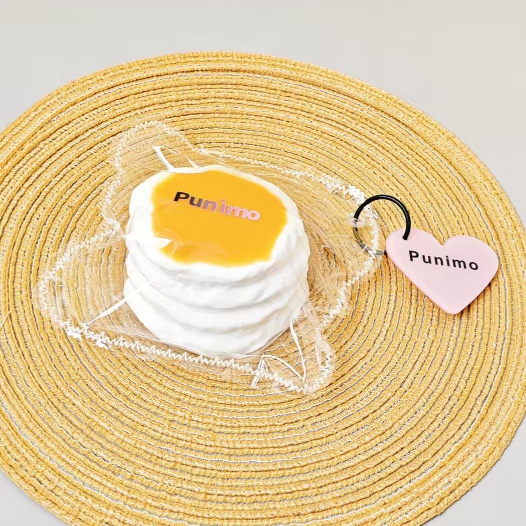 Punimo[A 101][触感・ホイップクリーム] ぷにもパンケーキシリーズ ストレス解消スクイーズ シリコン素材使用