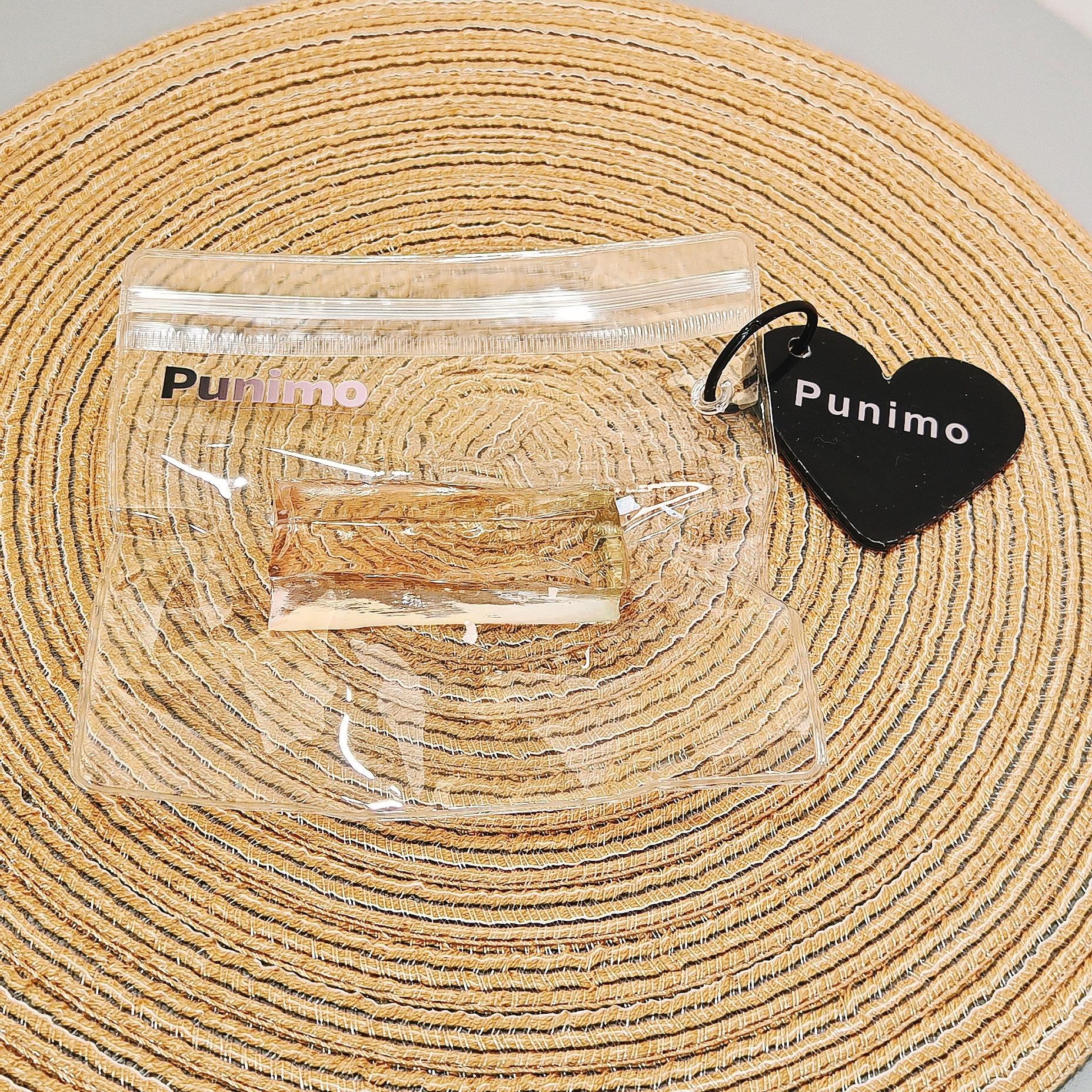 Punimo[A 316][触感・ねっとりクレイ感]透明餅シリーズ ストレス解消スクイーズ シリコン素材使用